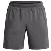 Under Armour Launch 7 Inch Shorts - Mens - Castlerock/White/Reflective