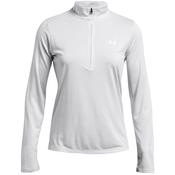 Under Armour Tech 1/2 Zip Twist - Womens - Halo Grey/White image