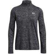 Under Armour Tech 1/2 Zip Twist - Womens - Black/White