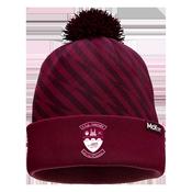 McKvr Westmeath GAA Edge Bobble Hat - Youth - Maroon
