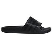 adidas Adilette Aqua Sliders - Black/Black image
