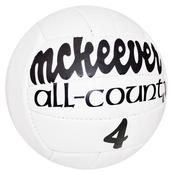 McKvr All-County Size 4 Match Ball (Pack of 10 + Free Net)