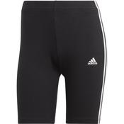 adidas Essentials 3 Stripes Bike Shorts - Womens - Black/White image