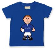 The GAA Store Cavan Baby Mascot Tee - Boys - Football - Royal
