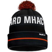 McKvr Armagh GAA Official Vital Bobble Hat Text - Adult - Black/White/Orange image