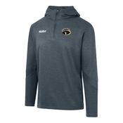 McKvr Ashbourne Rugby Core 22 1/4 Zip Hoodie - Adult - Charcoal image