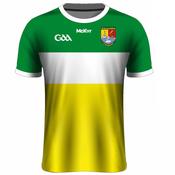 McKvr Carbery Rangers GAA Training Jersey - Adult - Green/White/Yellow image