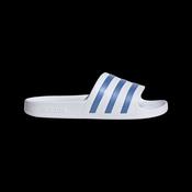 adidas Adilette Aqua Sliders - Womens - White/Blue image