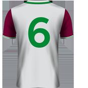 McKvr NUI Galway Numbered Playing Jersey - Adult - Grey image