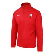 McKvr Eire Og GAA Carlow Core 22 1/4 Zip Top - Adult - Red image