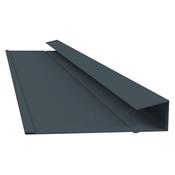 Aluminium Slate Trim No.1 3050mm - Black