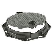 D400 Round Manhole Cover &amp; Round Frame - 600mm
