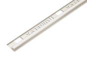 Tile Trim Round Edge White 12.5mm x 2.5mm