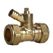 Compression 171 1" Straight Coupler c/w Combined M.T Plug CxC