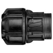 Philmac Tighten 3G Poly Metric Imperial Compression End Connector - 25 mm x 19.05 BSP