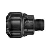 Philmac Normal Gauge Pol x MI End Connector - 12.70mm