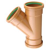 Sewer Y 45 degree Double Socket 160mm image