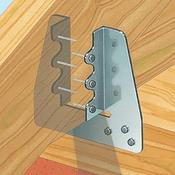 Bat Metalwork Truss Clip - 38 mm