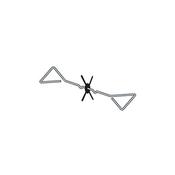  Stainless Steel Wall Tie complete with Star 300mm 30pcs 