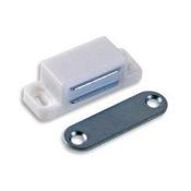 Magnetic Catch Small White (Pair)