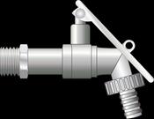 1/2 inch Lockable Lever Hose Tap 