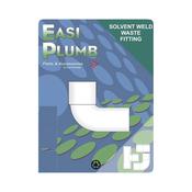 Easi Plumb Waste M x F Knuckle Elbow - 40mm / White