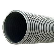 Twinwall Cable Ducting incl Coupler 750n 110/95mm x 6m - Grey