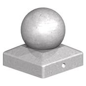 Metal Ball Finial Galvanised 4"