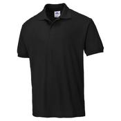 Portwest Verona Cotton Polo T-Shirt - XL / Black image