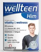 Vitabiotics Wellteen Him 30 Tablets image