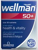 Vitabiotics Wellman 50+ 30 Tablets image