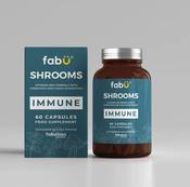 ​fabÜ Shrooms Immune 60 Capsules image