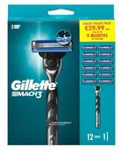 Gilette Mach 3 Blades 12PK image