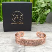 Magnetic Mobility Tree Of Life Copper Bracelet image