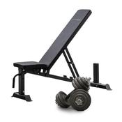Adjustable Dumbbells &amp; Bench | Progressive Strength Set image