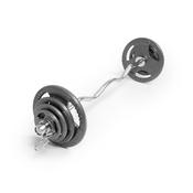 EZ Curl Bar and Cast Iron Weight Set | 45.5kg