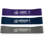 Fitness-Mad Latex Free Mini Power Loops | Set of 3