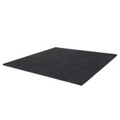 Hit Fitness Rubber Tile Black | 1mx1mx20mm | SML Granule
