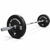 Hit Fitness 70kg Black Bumper Plates Core Weight Set image