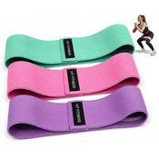 Hit Fitness Glute Resistance Bands (Fabric) | 3pc set image