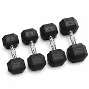 Hit Fitness Hex Dumbbell Set - 10kg, 12.5kg, 15kg &amp; 20kg image