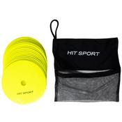 Hit Sport Round Floor Marker Discs Yellow | 20 pack
