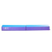 I Love Gymnastics Foldable Balance Beam | Purple &amp; Blue