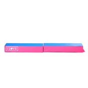 I Love Gymnastics Foldable Balance Beam | Blue &amp; Pink