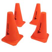 Hit Sport 4-Pack Training Traffic Cone (12in / 30cm)