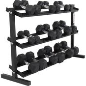 Home Gym Hex Dumbbells Pack - 5kg to 25kg