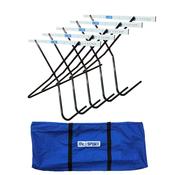 McSport Scissor Hurdle Training 5 Pack with Bag