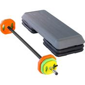 Hit Fitness Aerobic Step &amp; Pump Set | 20kg