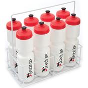 Precision Training Water Bottle Carrier &amp; 8 Bottles