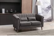Queenie Loveseat Graphite image